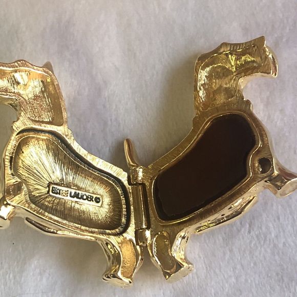 Specchio Tascabile Carino Scottie Dog – Quadrato 6,5 Cm E Rotondo 7 Cm – Metallo – Oggettistica